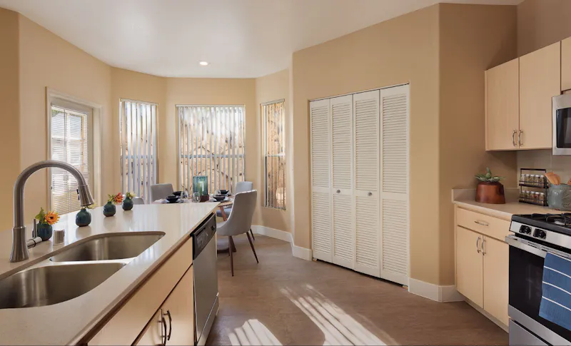 Kitchen to Dining