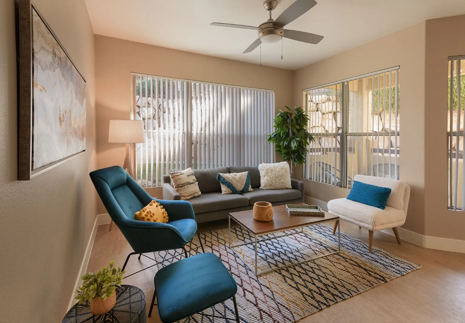 Contemporary Living Area