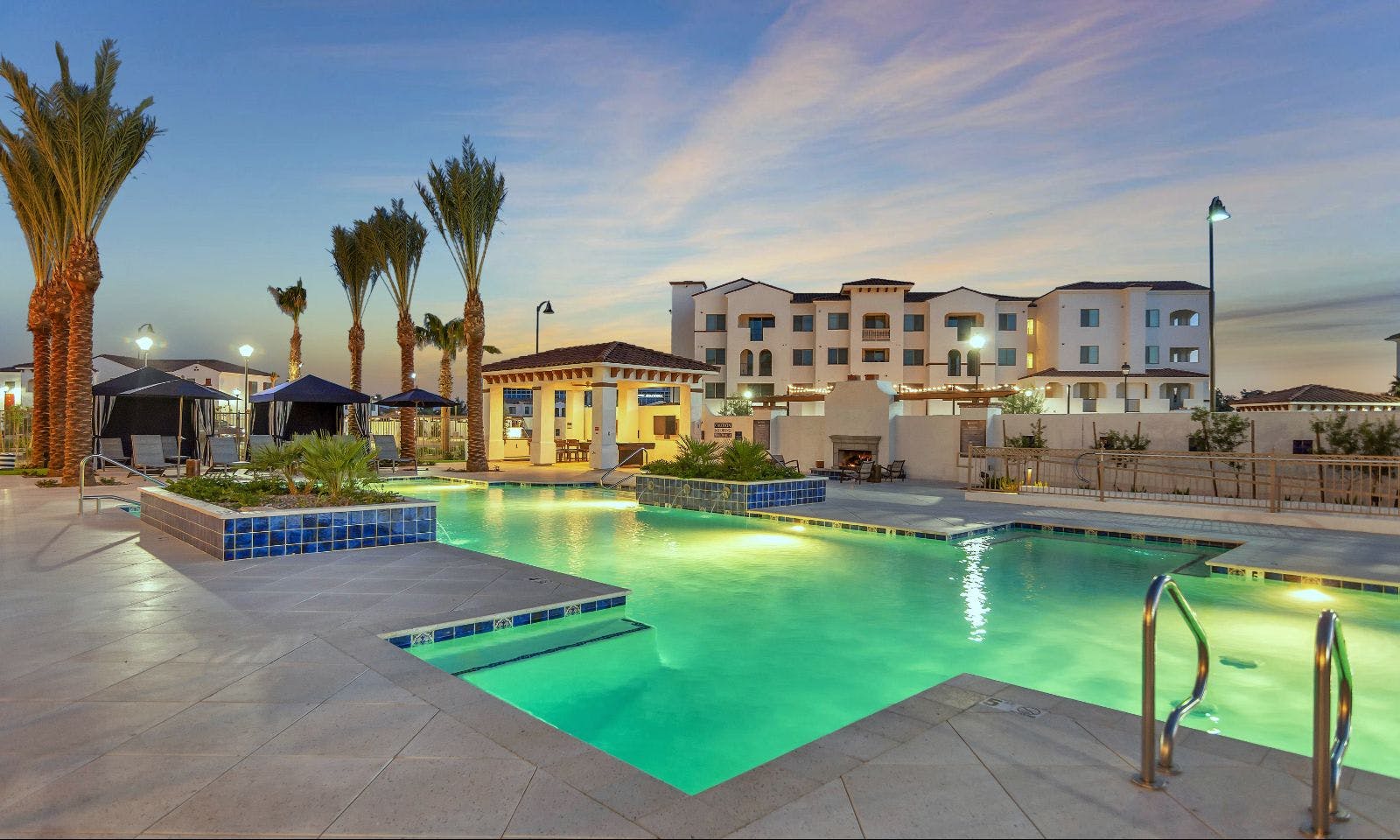 Lighted Pool