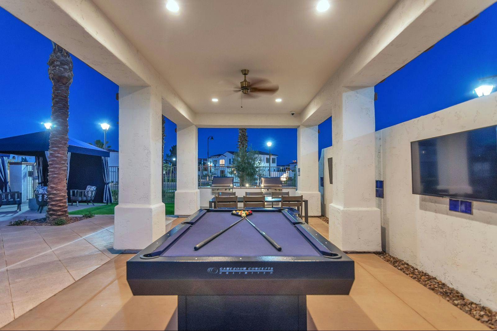 Outdoor Pool Table