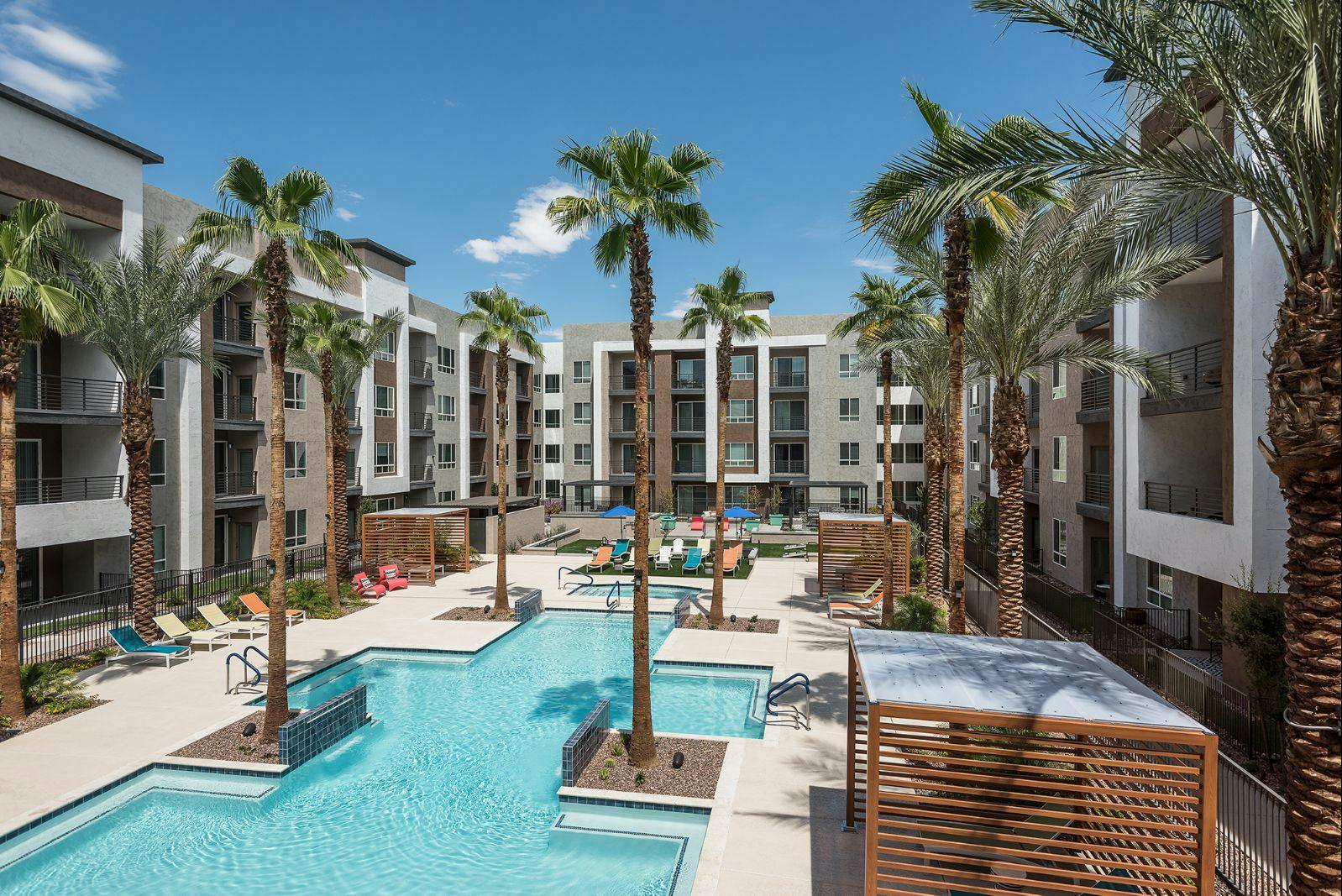 Outdoor Pool Cabanas