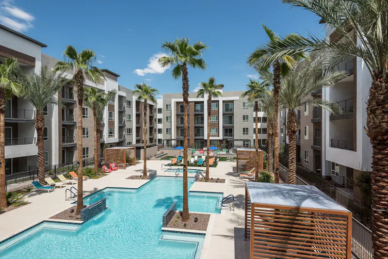 Outdoor Pool Cabanas