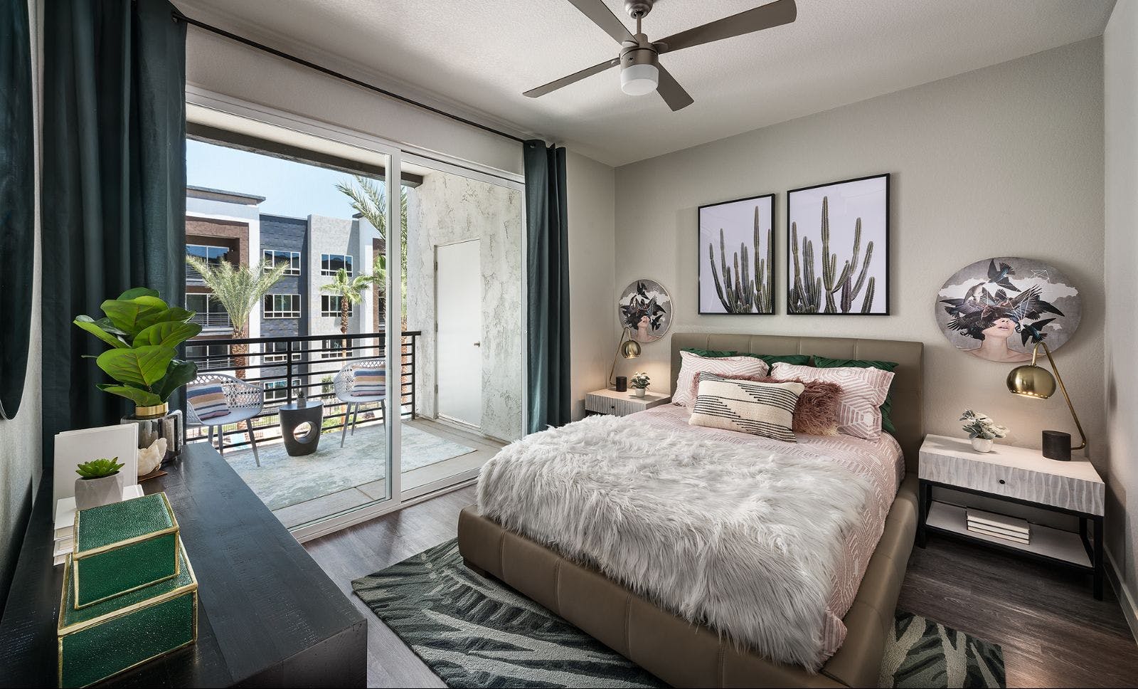 Private Balconies & Walk-In Closets