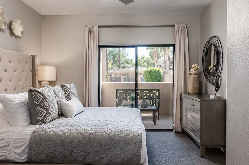 Bedroom with Private Patio