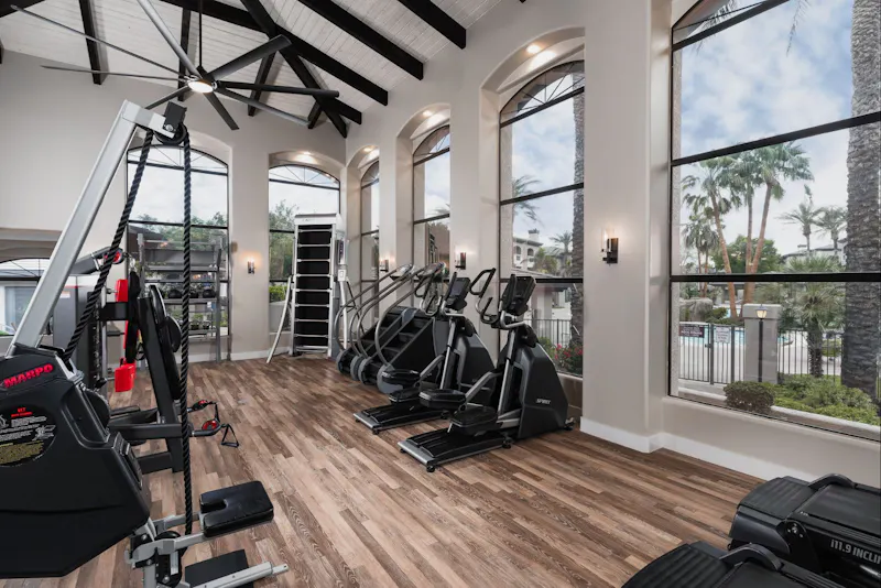 Fitness Center with Views
