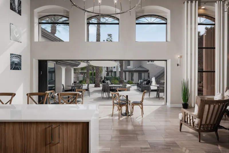 Indoor to Outdoor Clubhouse