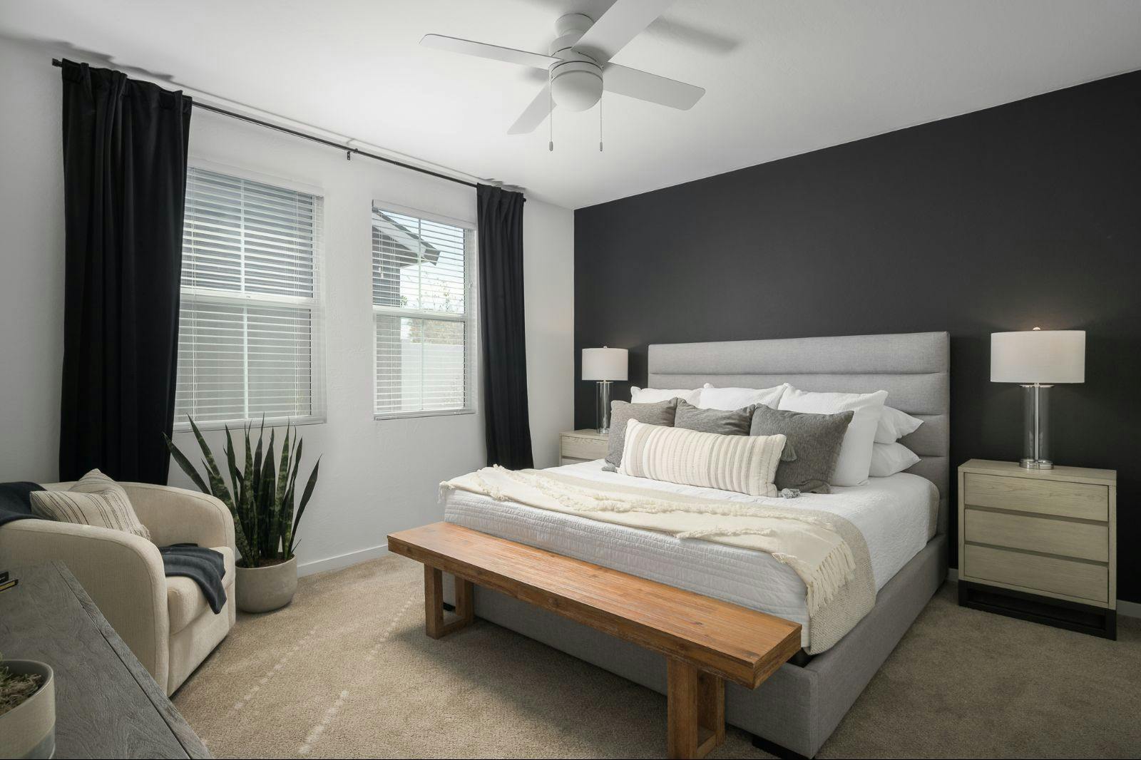 Spacious Primary Bedroom