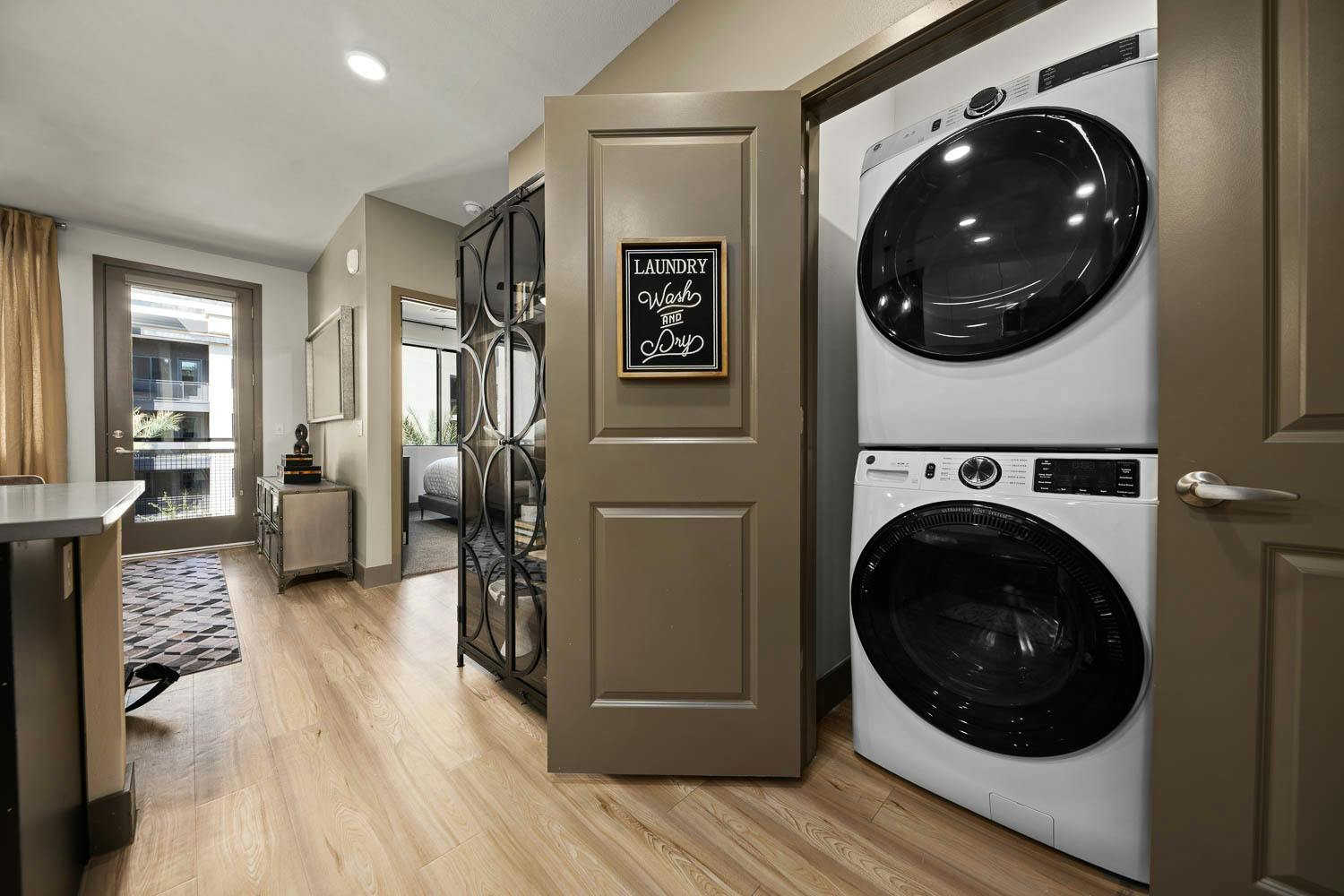 Full-Size Washer and Dryer