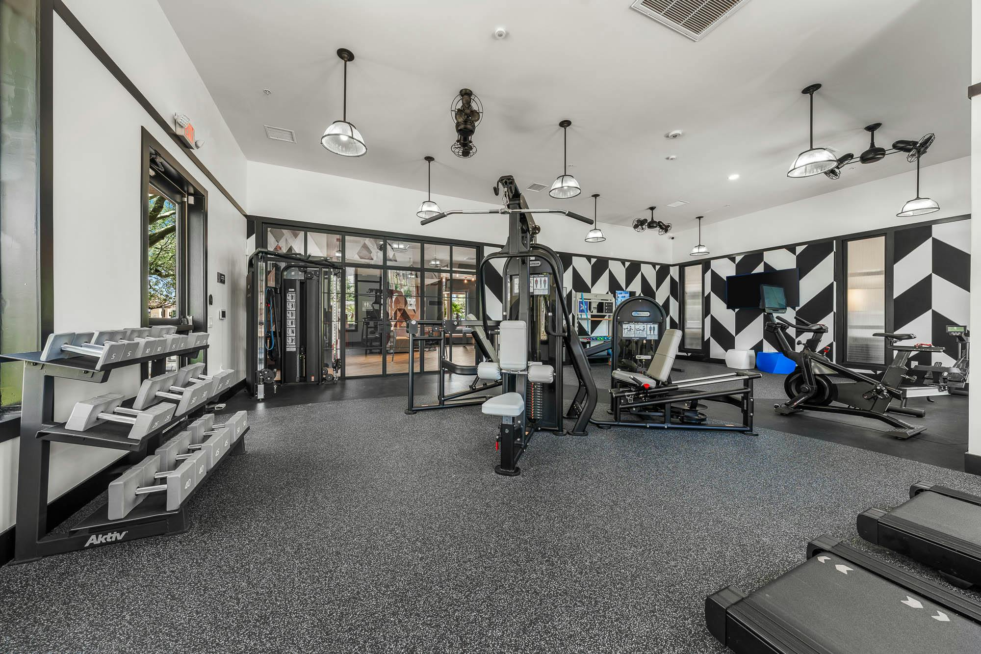 Now Open! Modern Fitness Center!