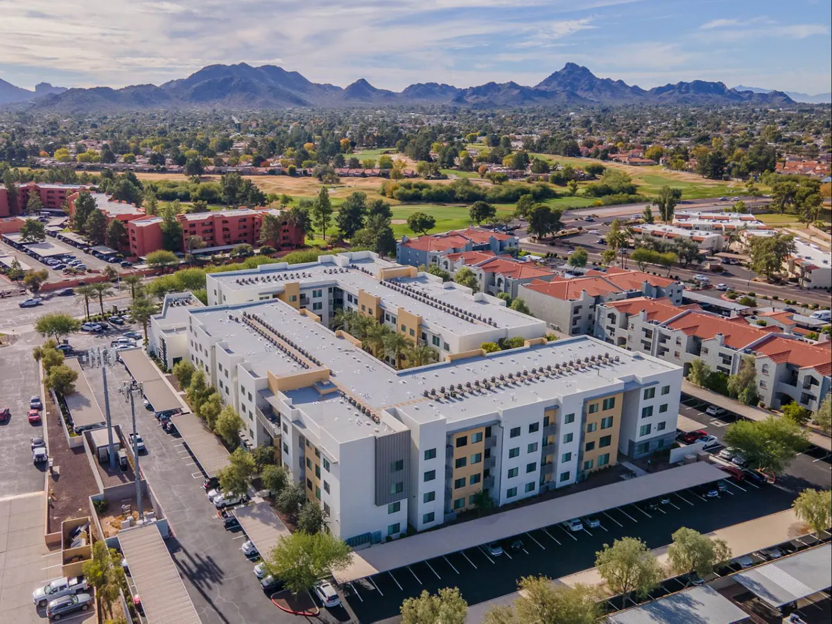 Aerial community view at Cactus Forty-2.