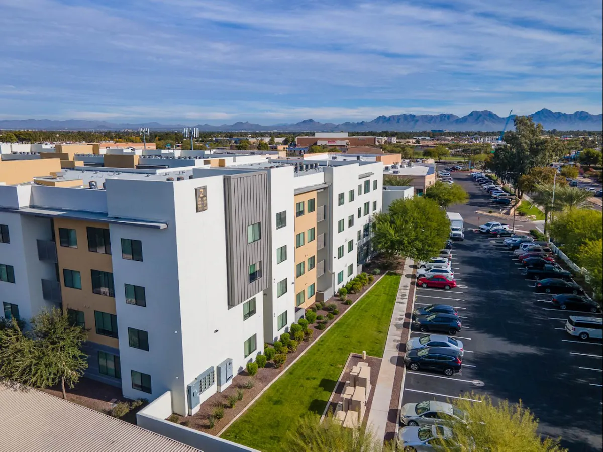 Aerial community view at Cactus Forty-2.