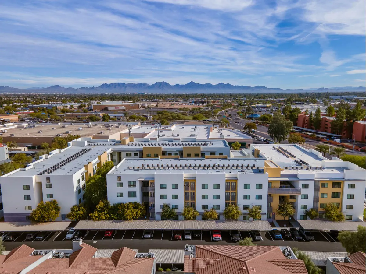 Aerial community view at Cactus Forty-2.