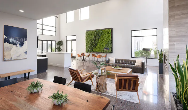 Shared interior space at Cactus Forty-2.