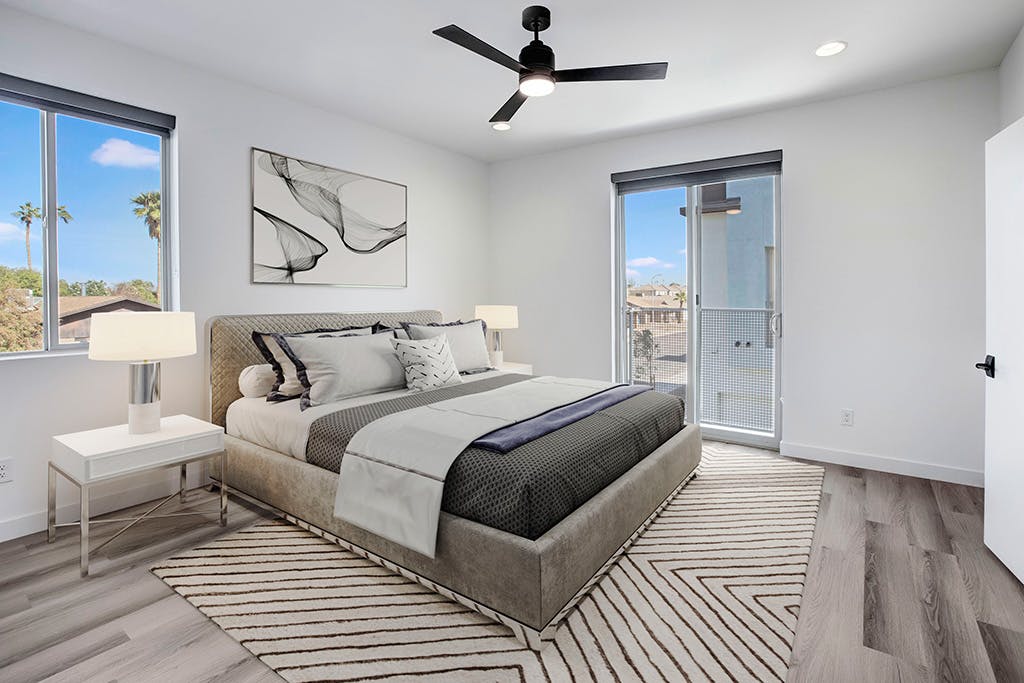 Generously Sized Bedroom