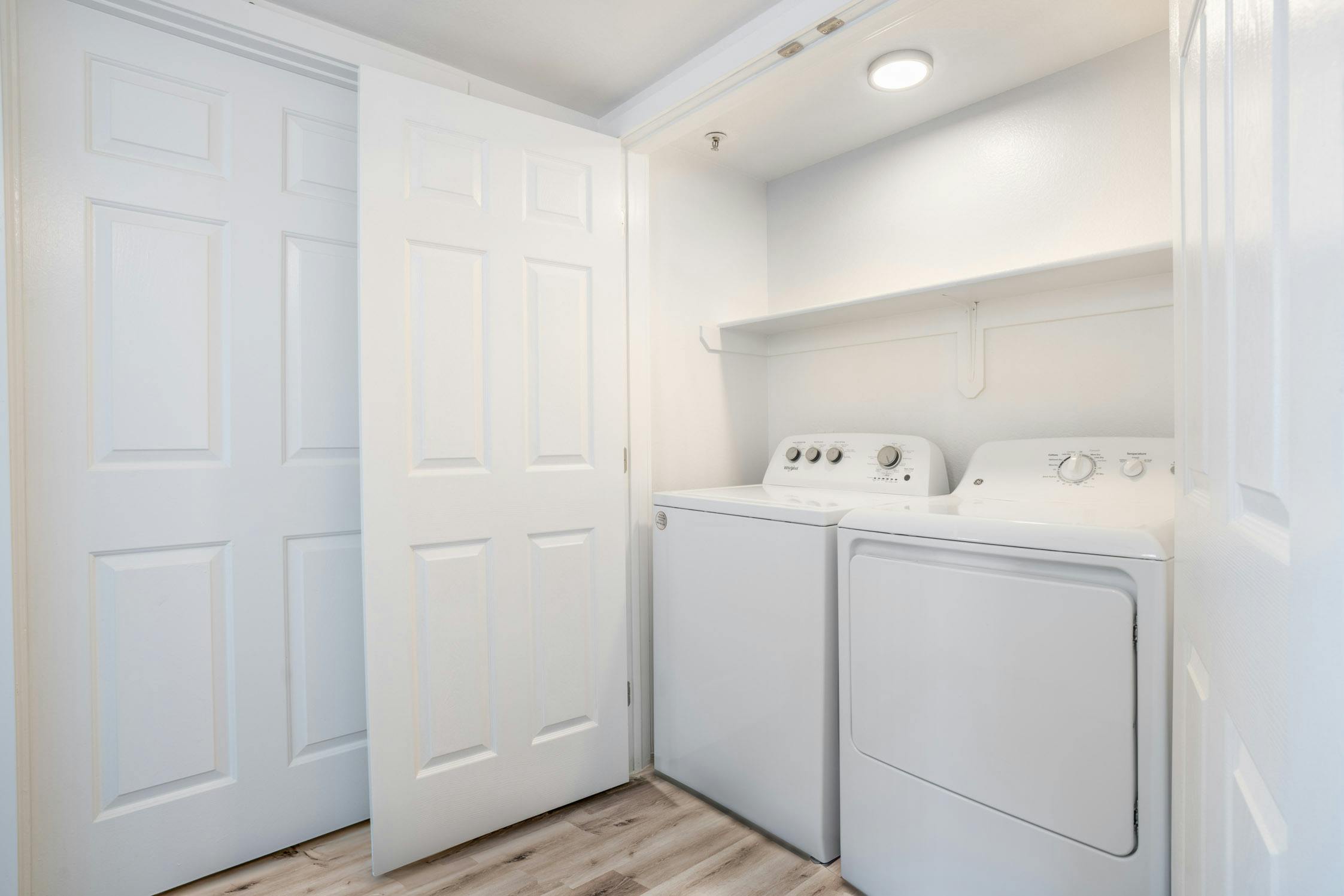 Full-Size Washer and Dryer