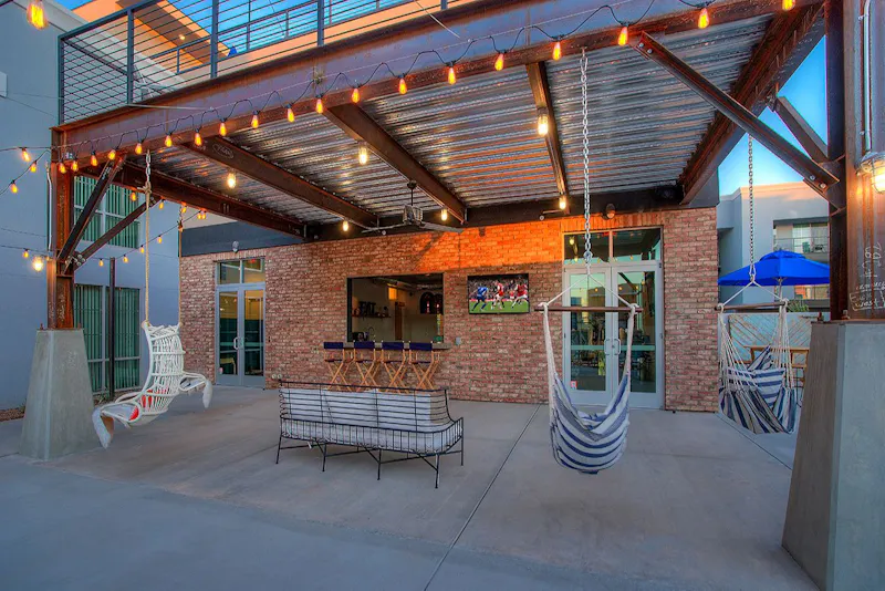 Outdoor Lounge Area