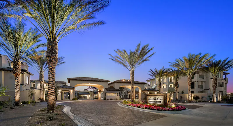 Gated Community Entrance