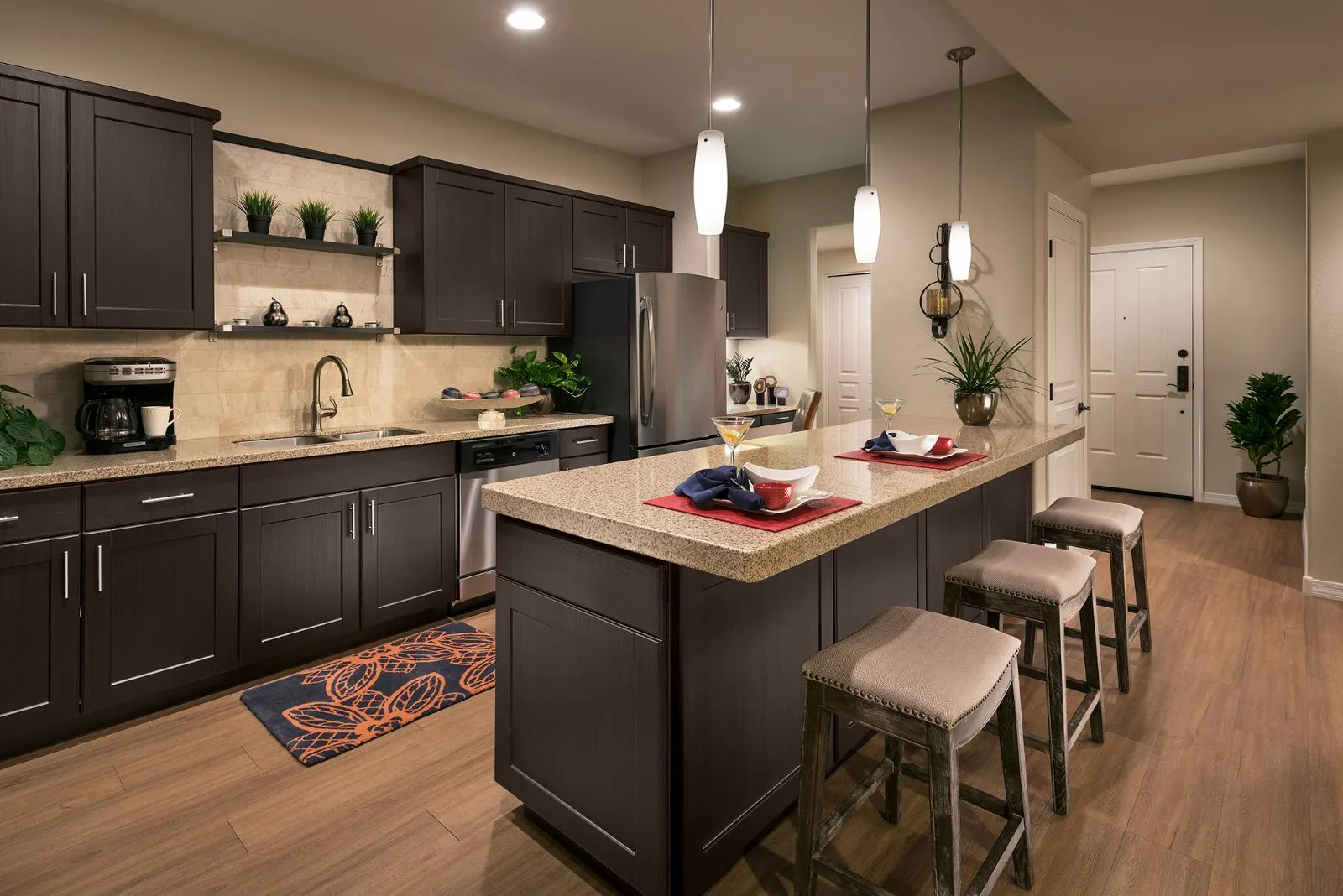 Kitchen at San Milan.