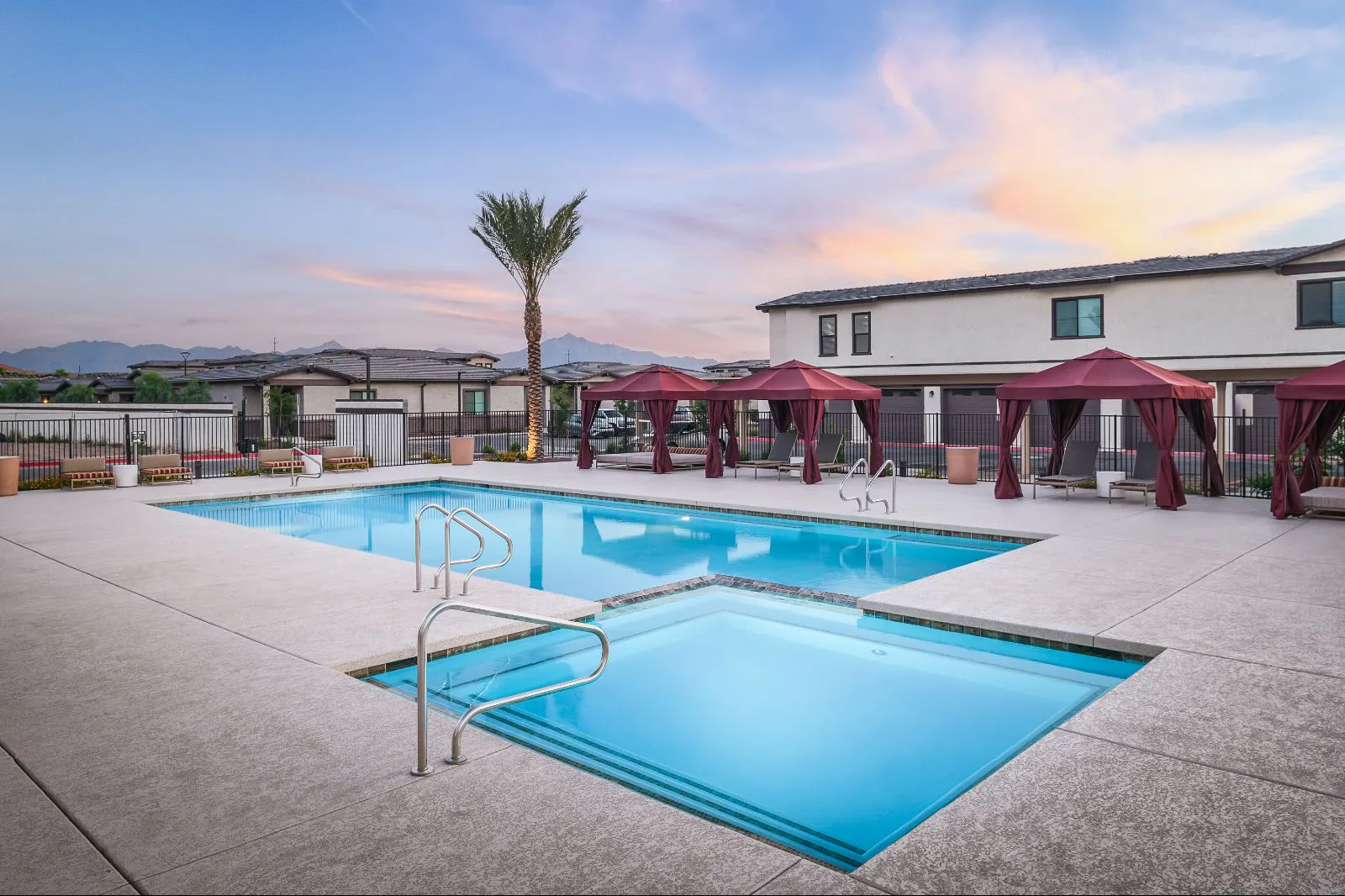 Sanctuary on 51st official community or furnished model photograph; individual homes may differ.