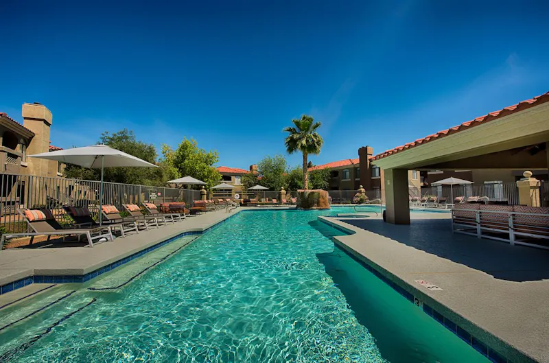 Inviting Pool & Spa