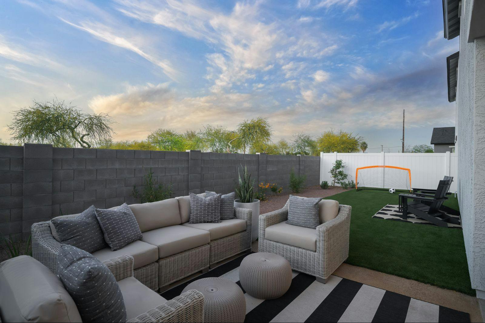 Private Backyard