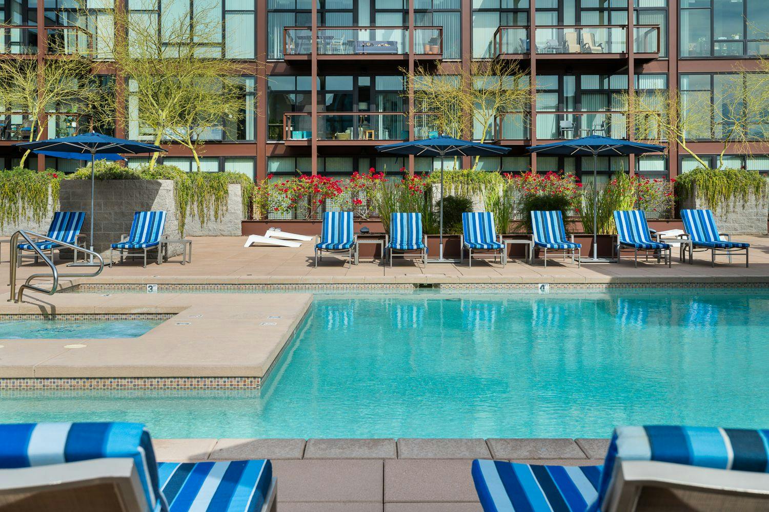 Resort-Style Pool Area
