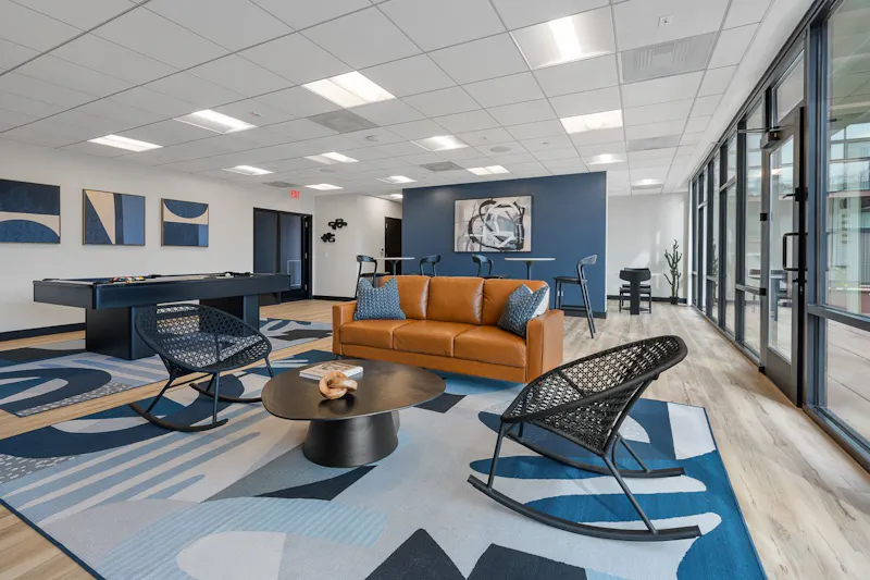 Vibrant, Spacious Resident Clubhouse
