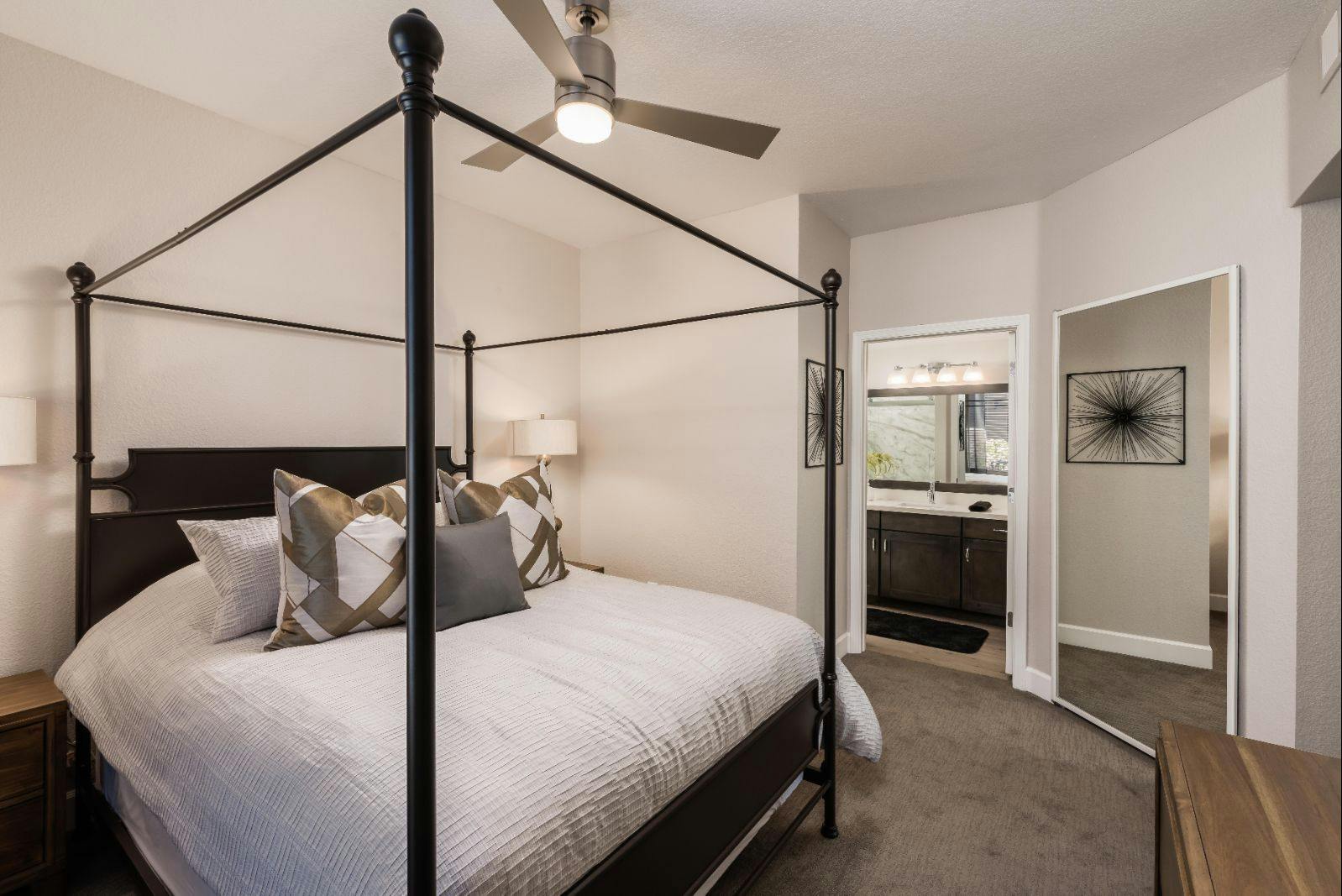 Plush Carpeting in Bedrooms