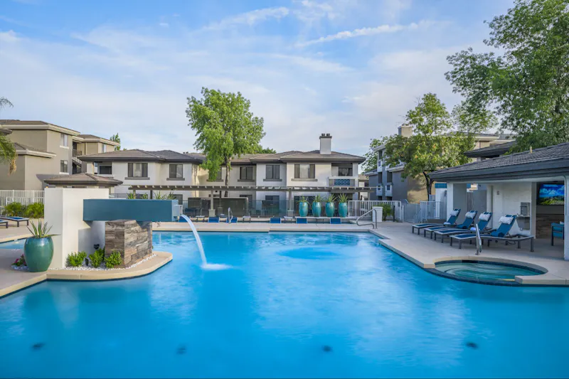 Poolside Amenities and Private Cabanas
