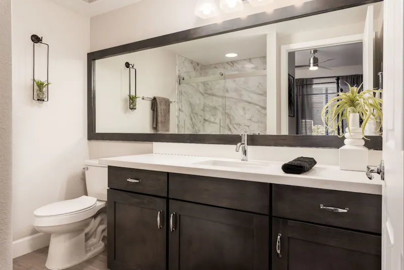 Spacious & Modern Bathrooms