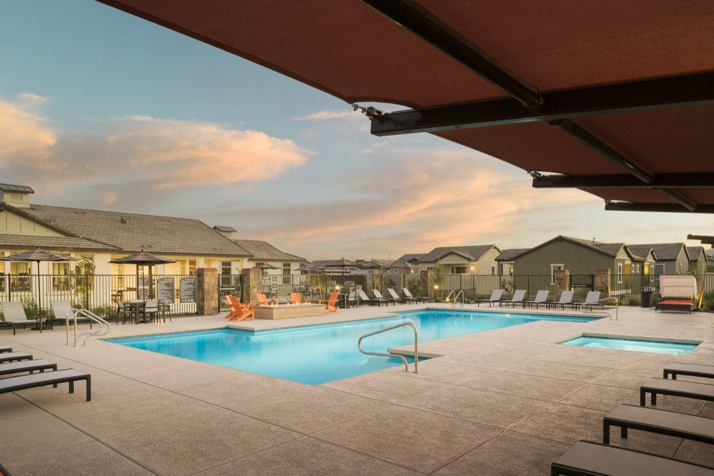 Resort-Style Swimming Pool