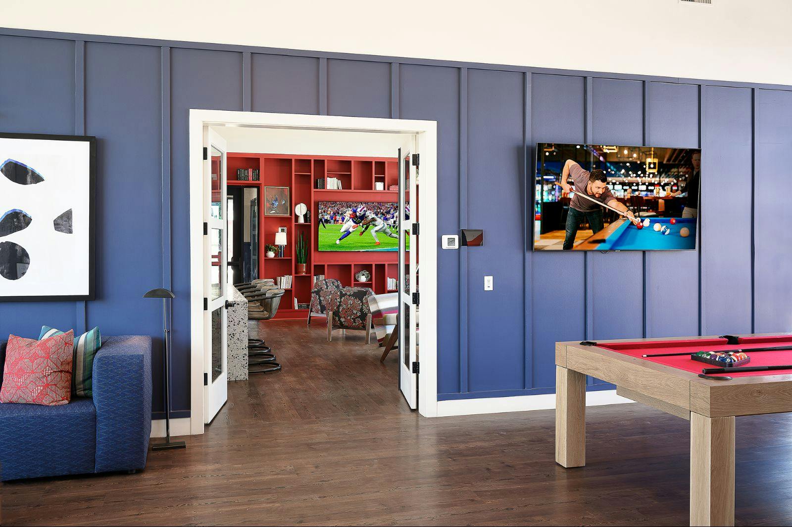 Clubhouse Billiards Room