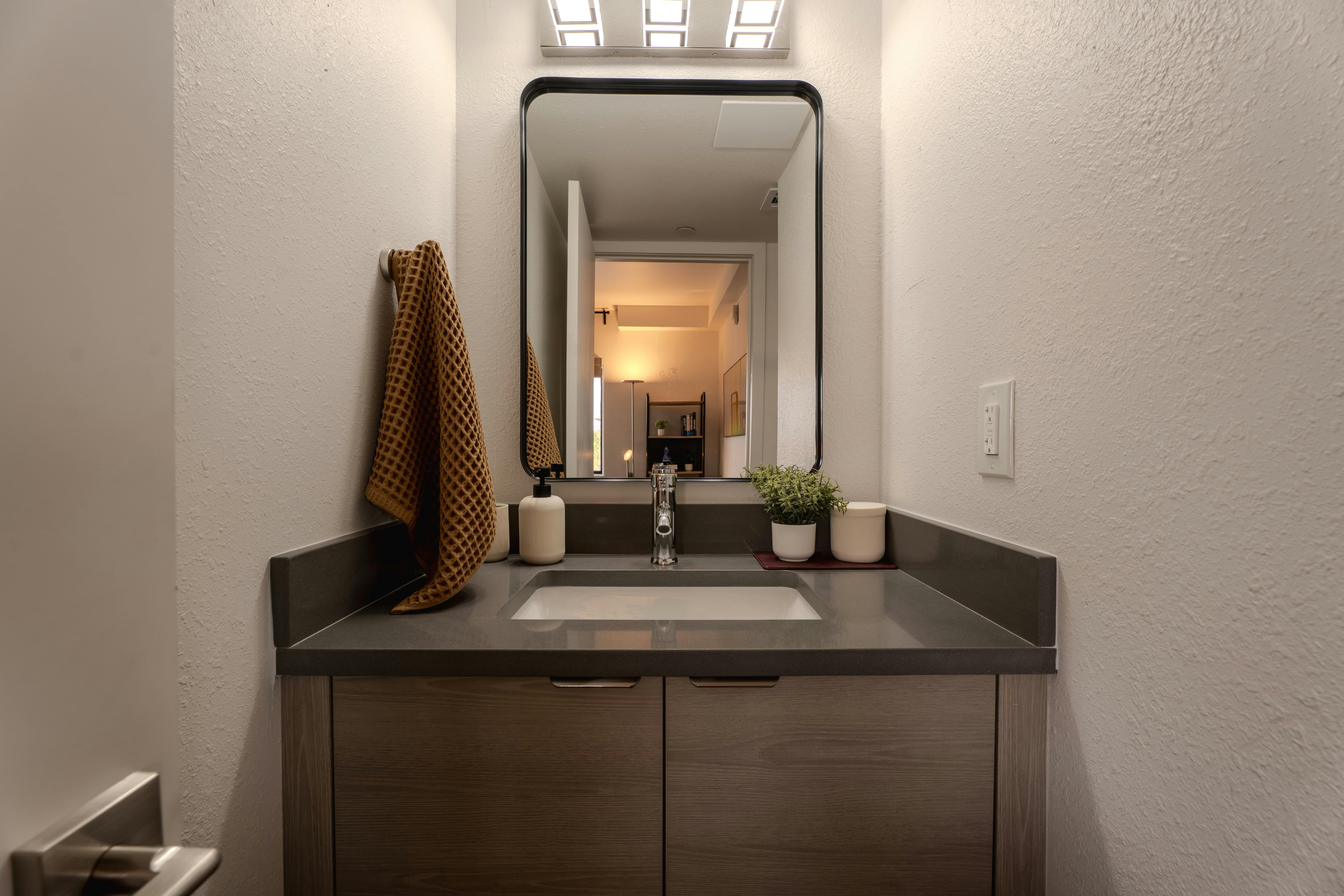 Modern Bathroom With Sleek Finishes