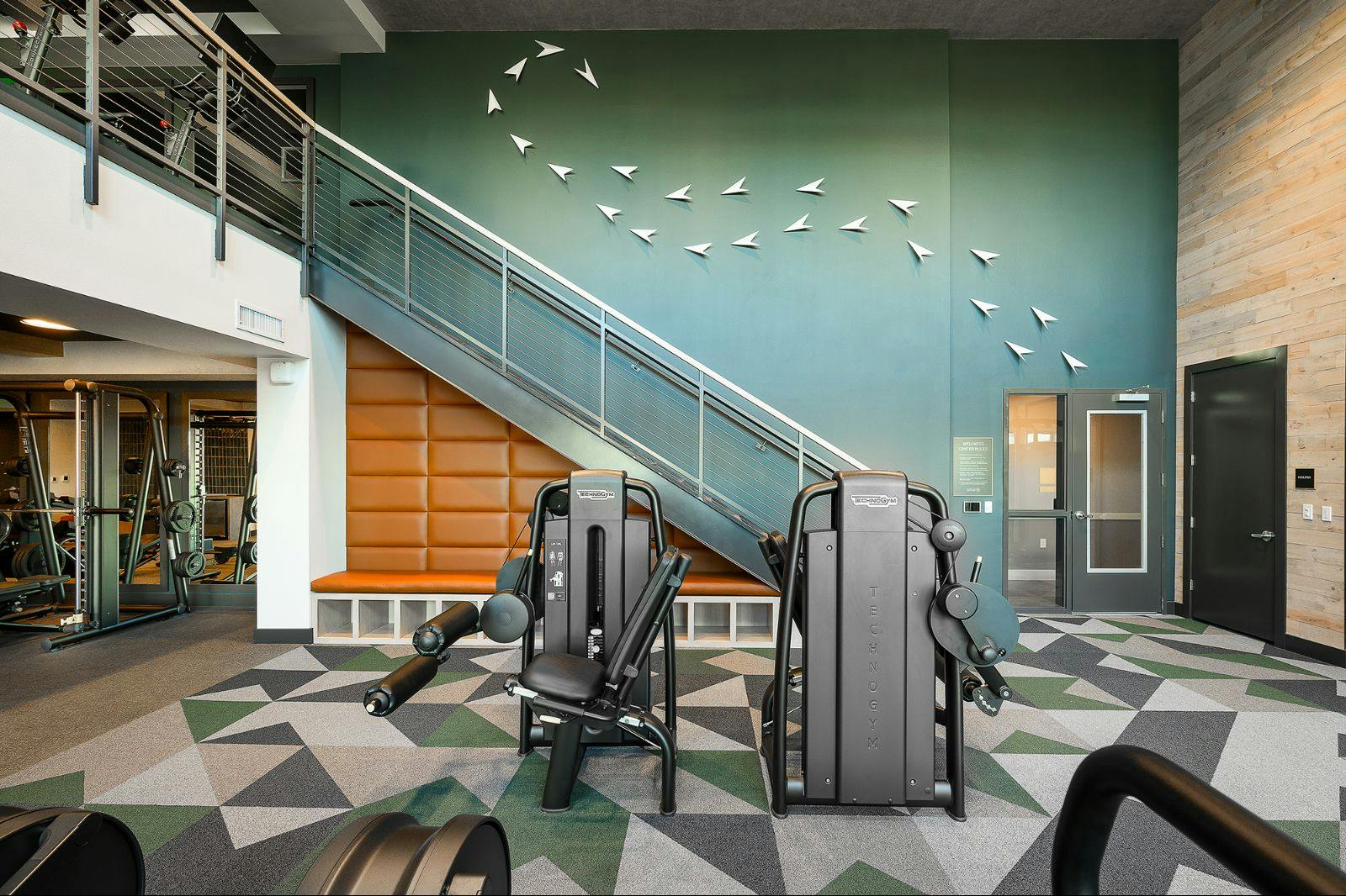 Two-Story Fitness Center