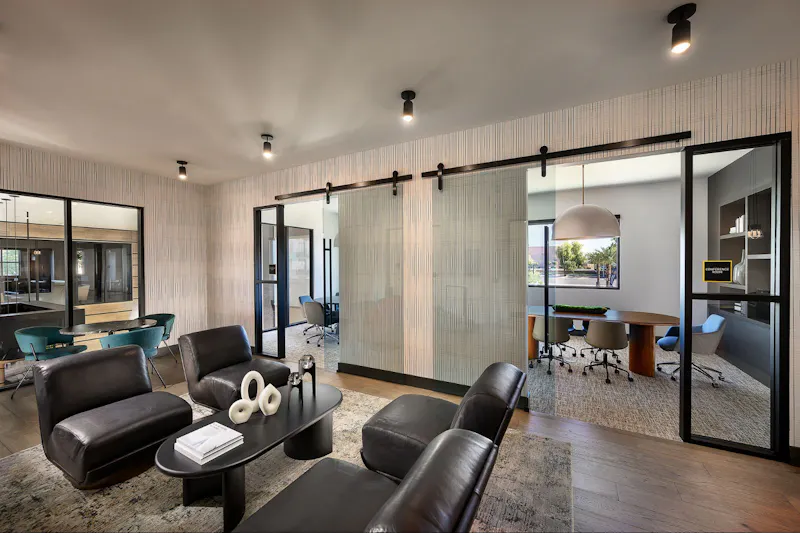 Wi-Fi Lounge with Private Co-Working Space