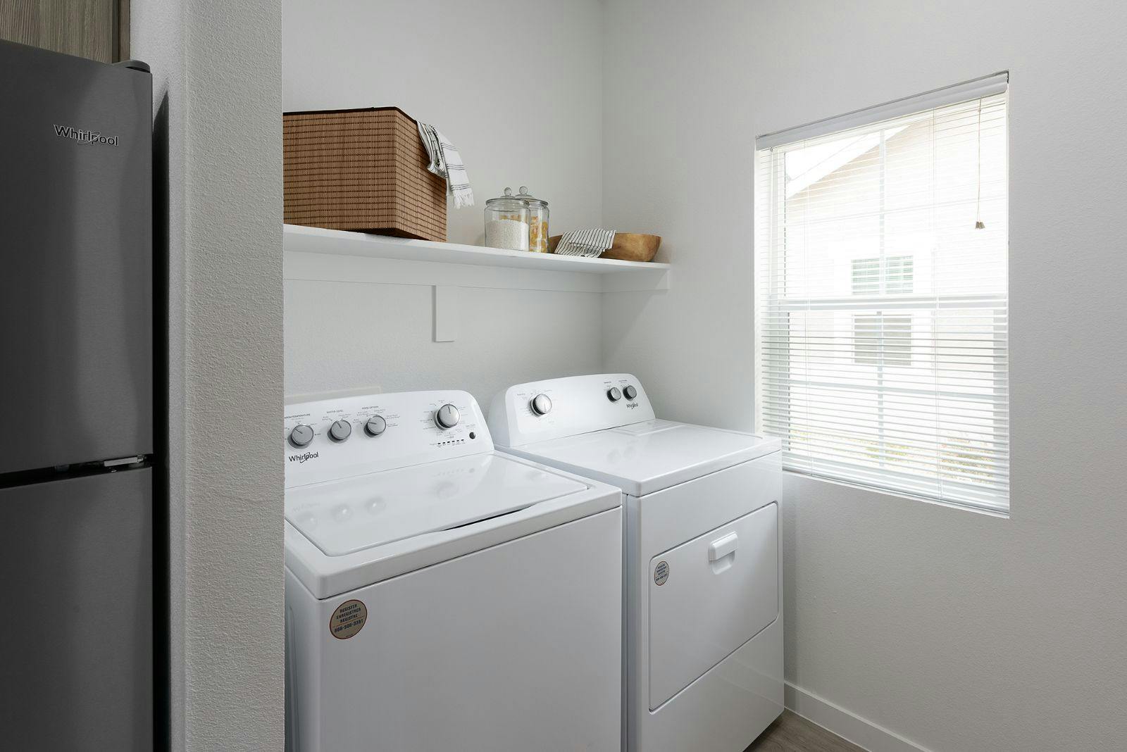Included Washer & Dryer
