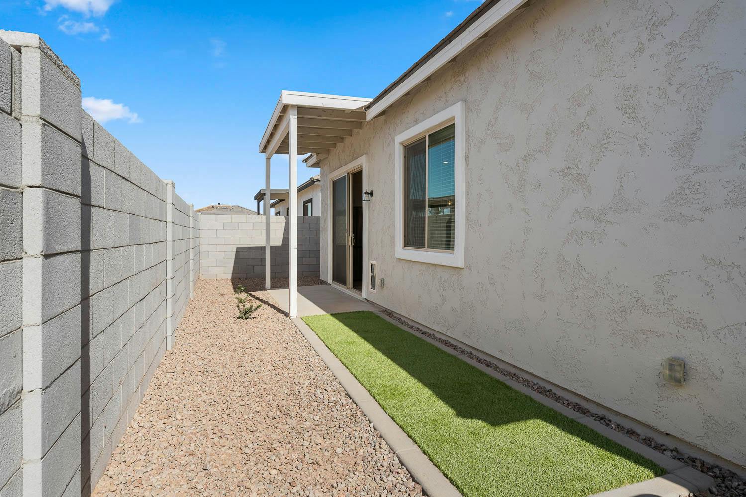 Spacious Private Backyards