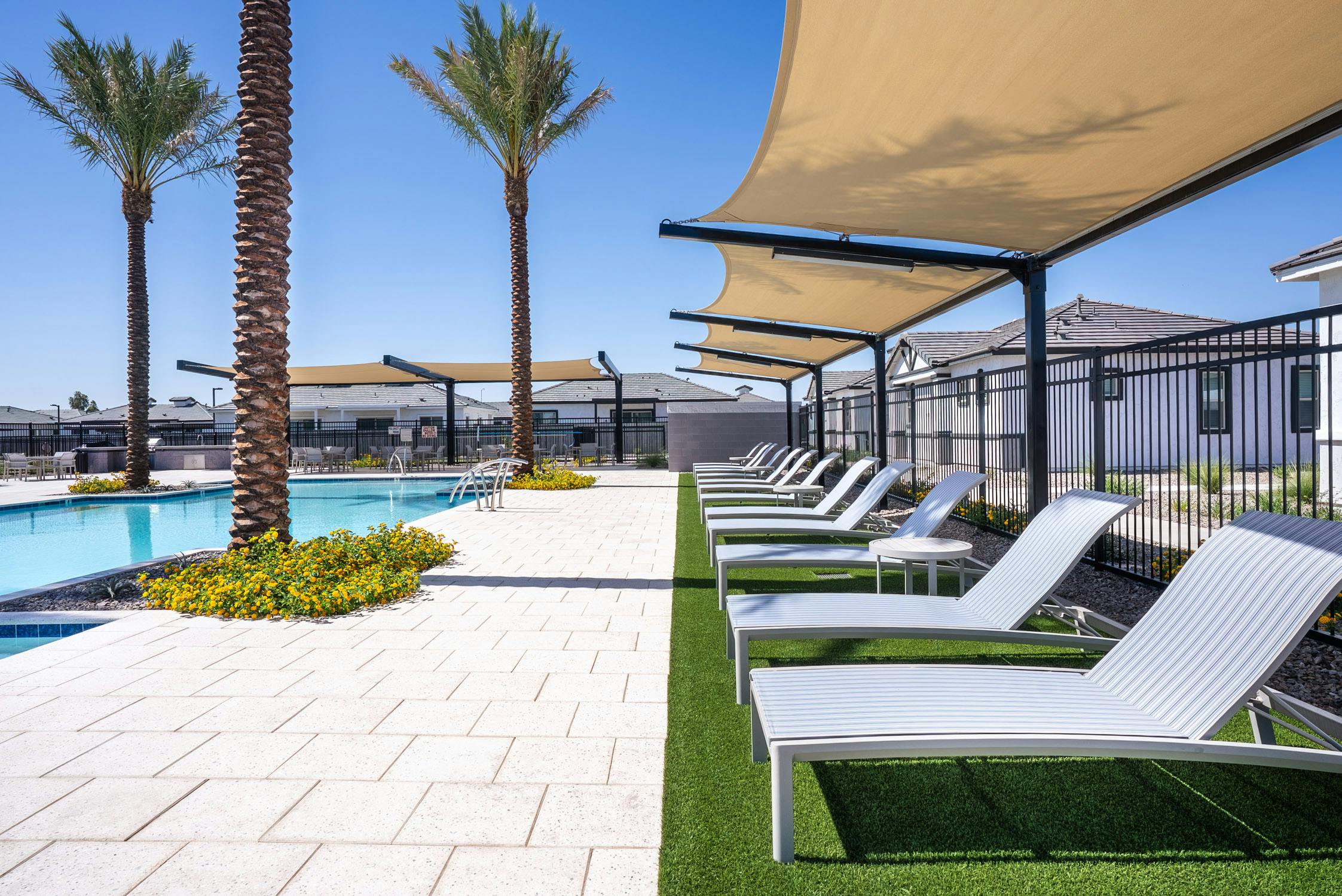 Sparkling Outdoor Pool