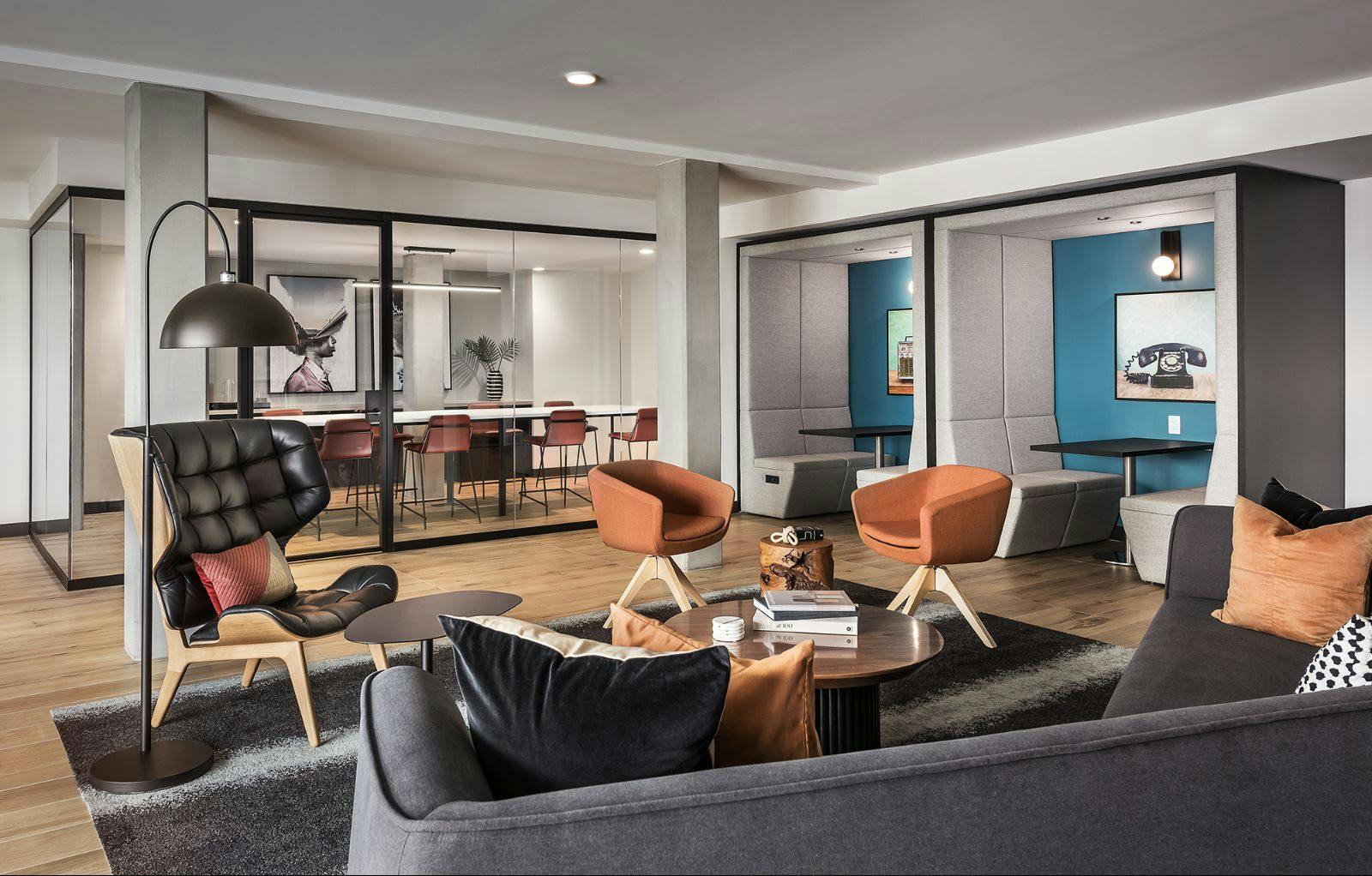 Clubhouse with Coworking Space