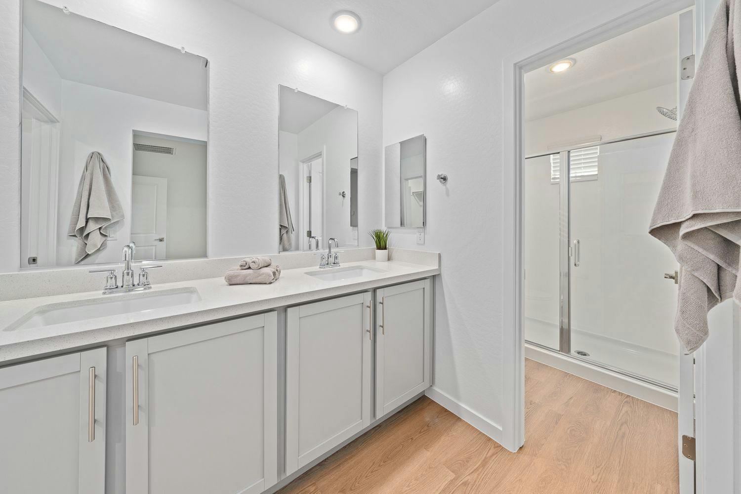 Dual Sink in Primary Bathroom
