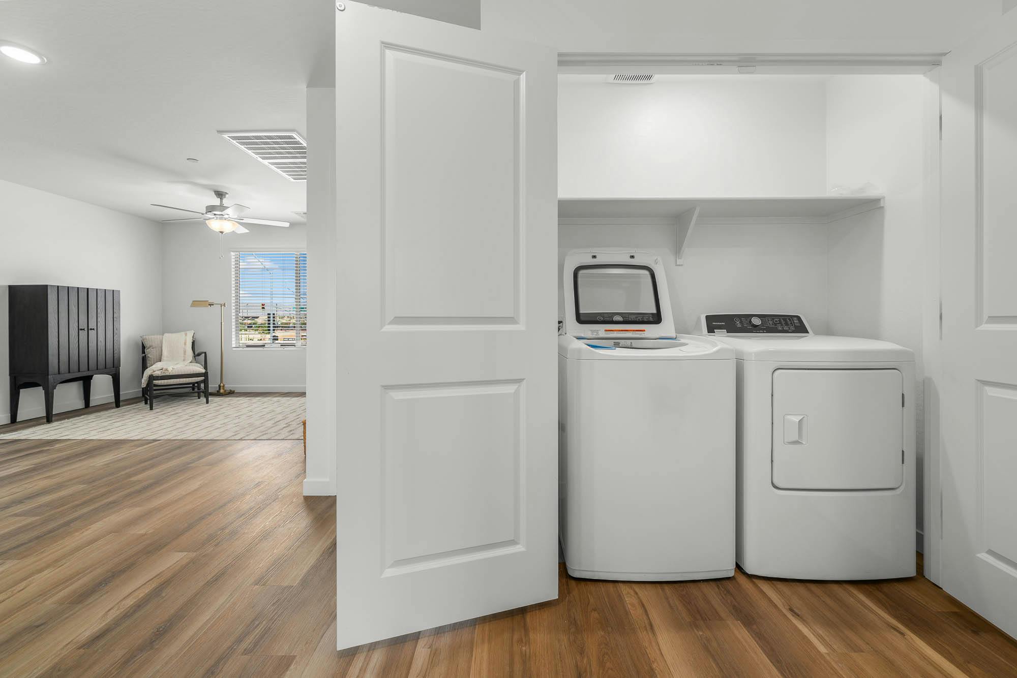 Full Size Washer and Dryer Included