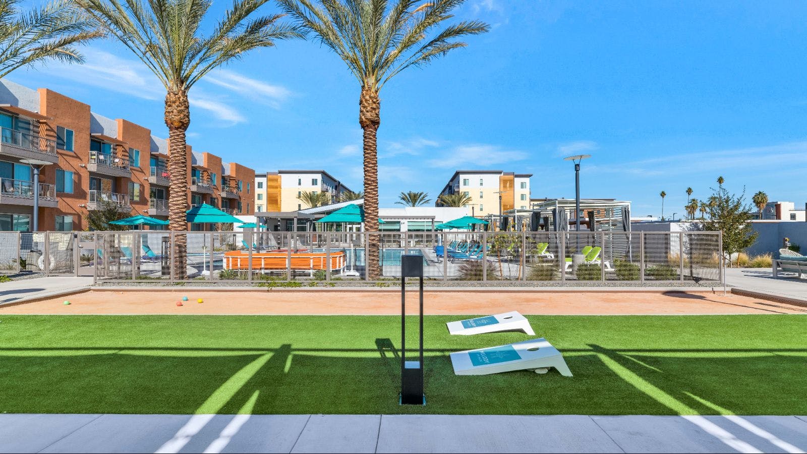 Bocce Ball and Corn Hole