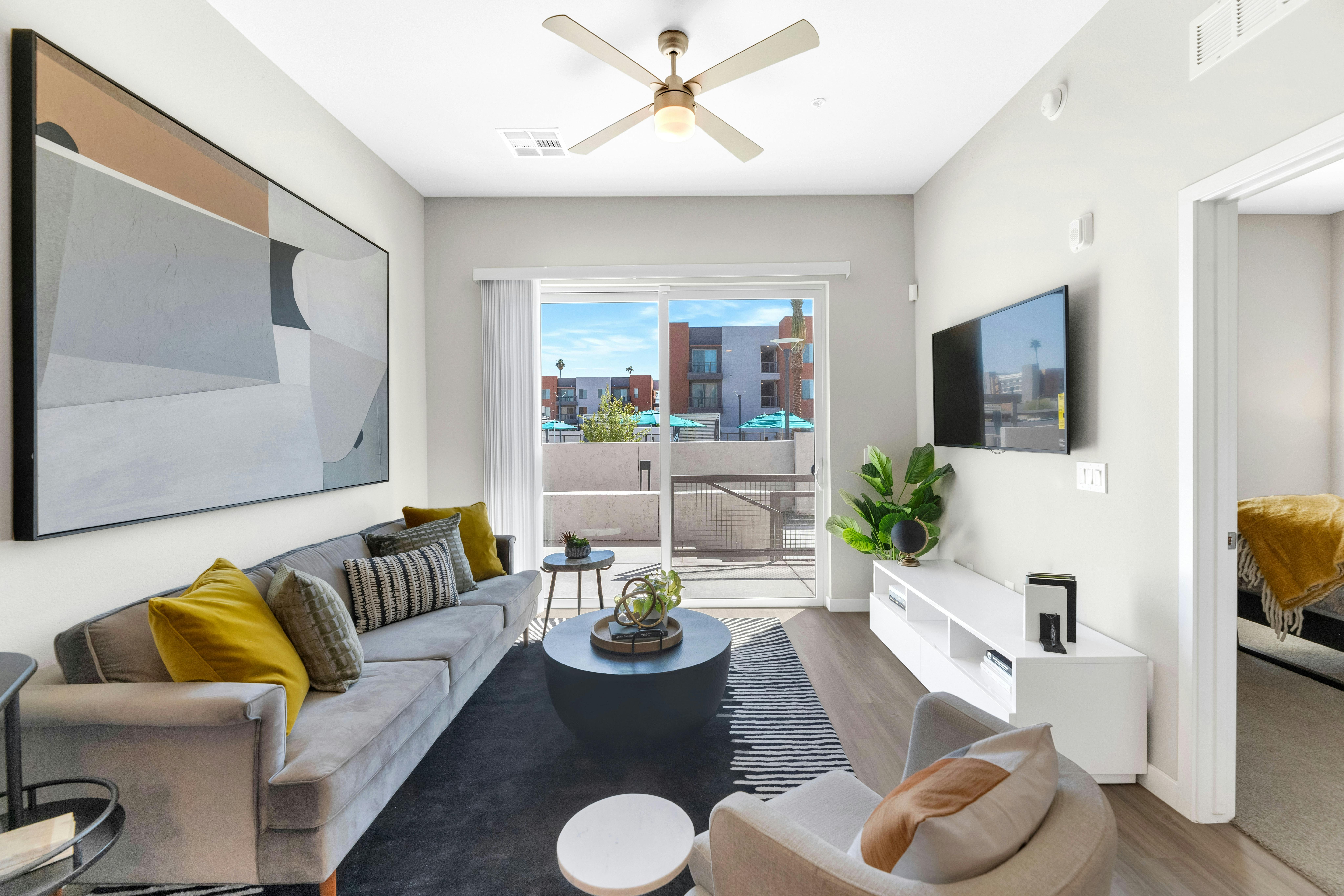 Bright Living Space