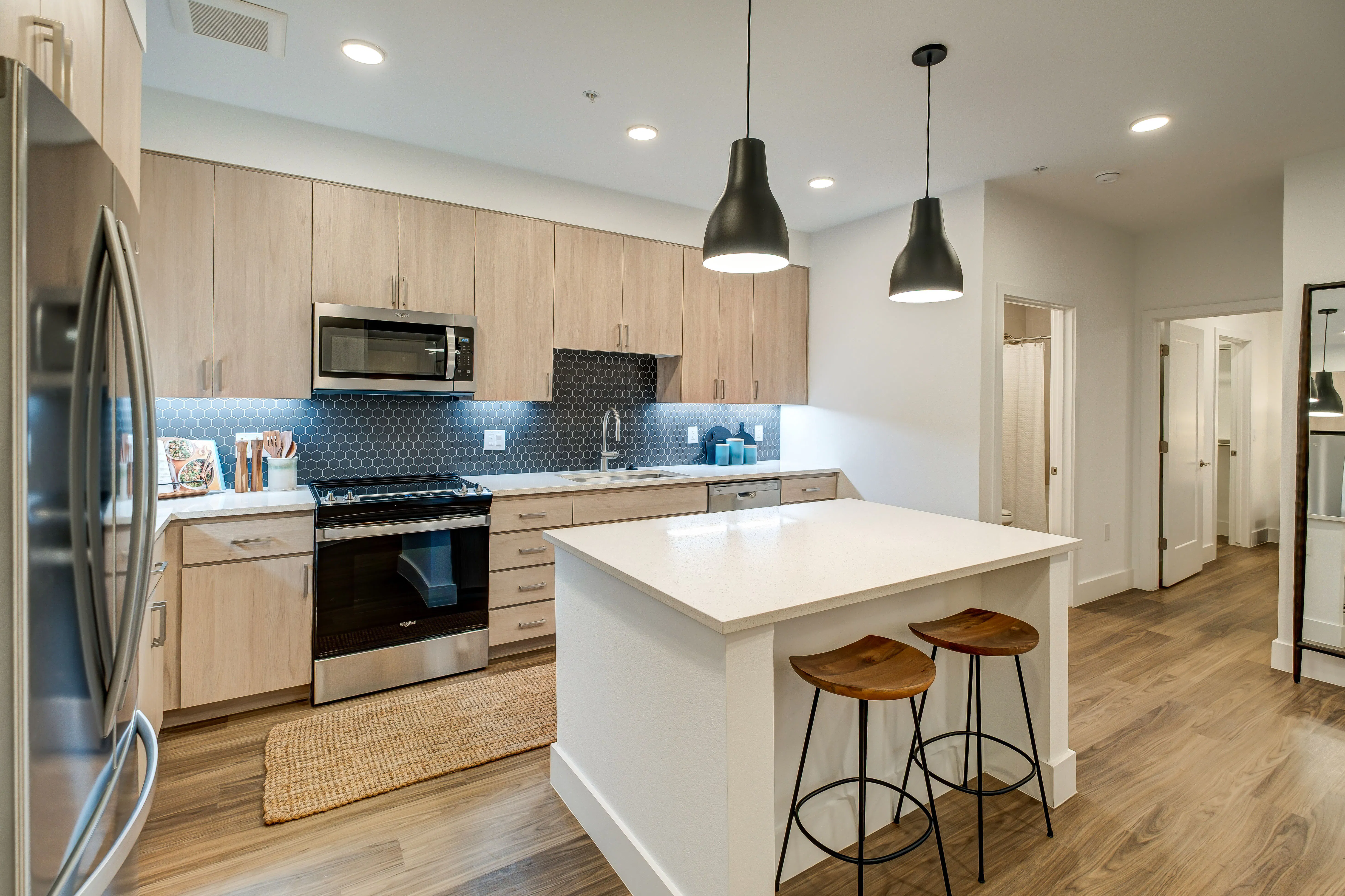 Stylish Apartment Kitchen