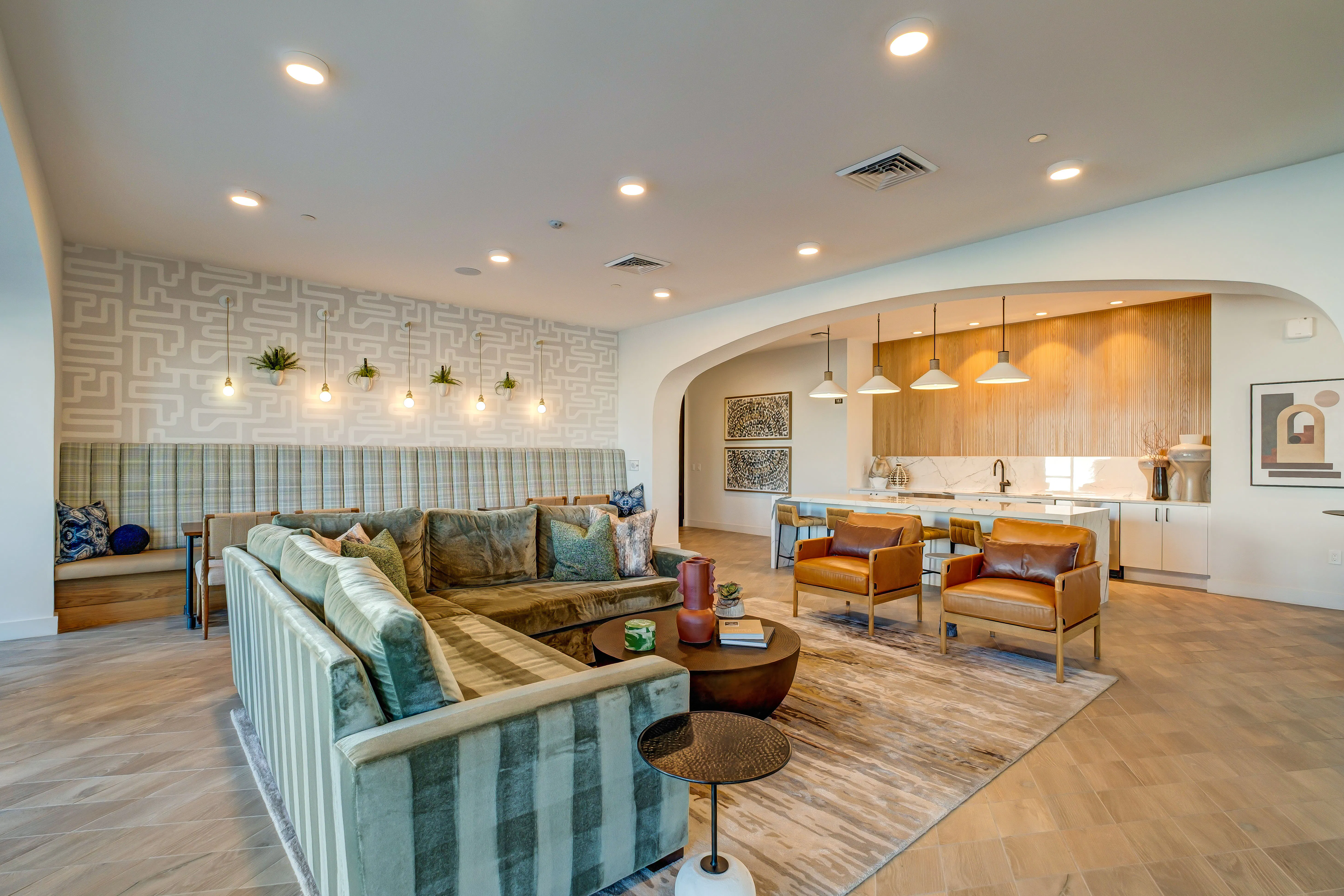 Resident Lounge And Bar Area