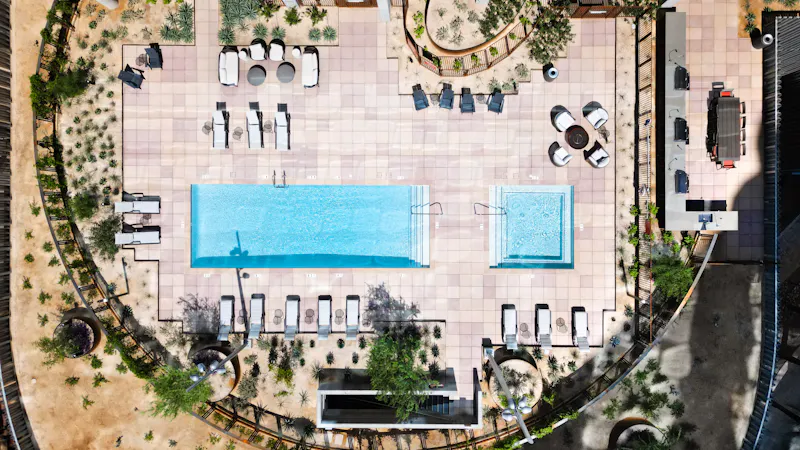 7th Floor Sky Deck with Resort Style Pool and Spa