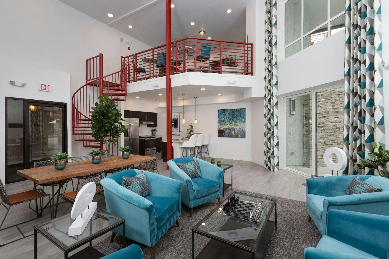 Contemporary Clubhouse