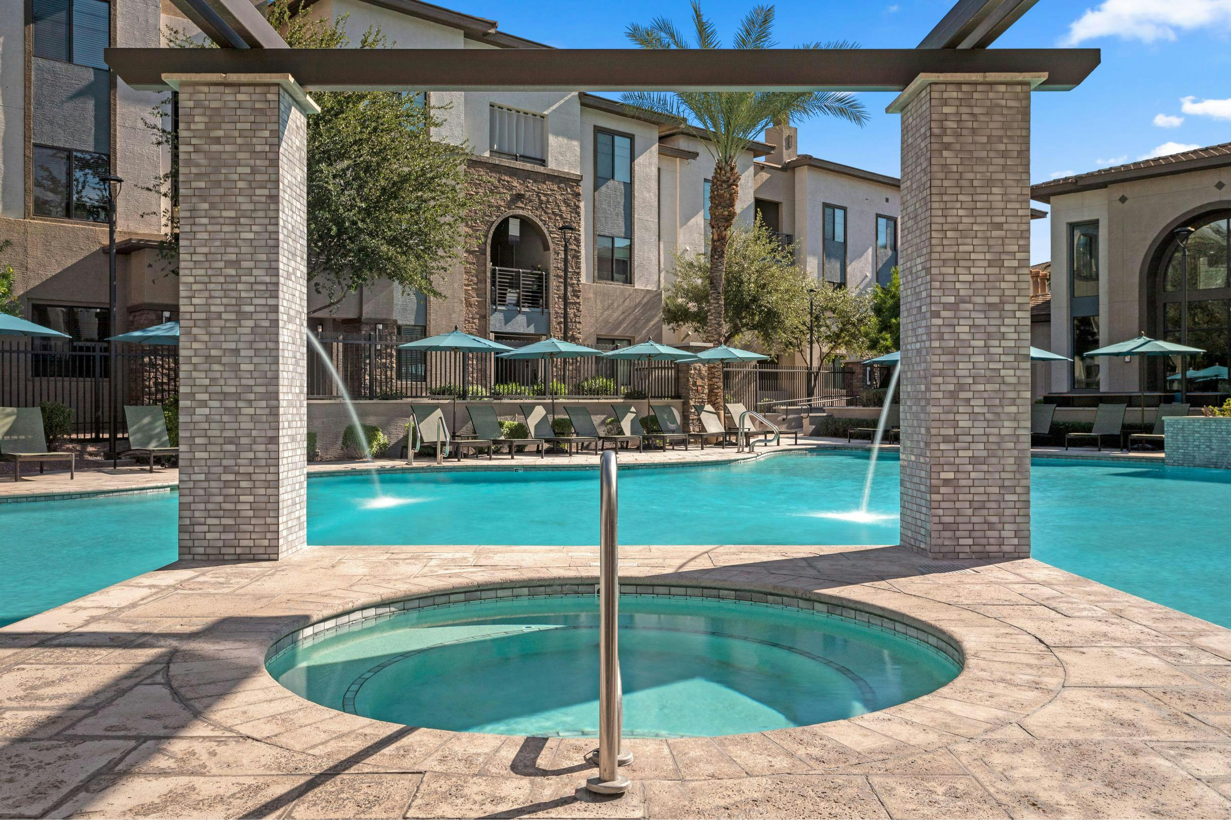 Heated Whirlpool Spa