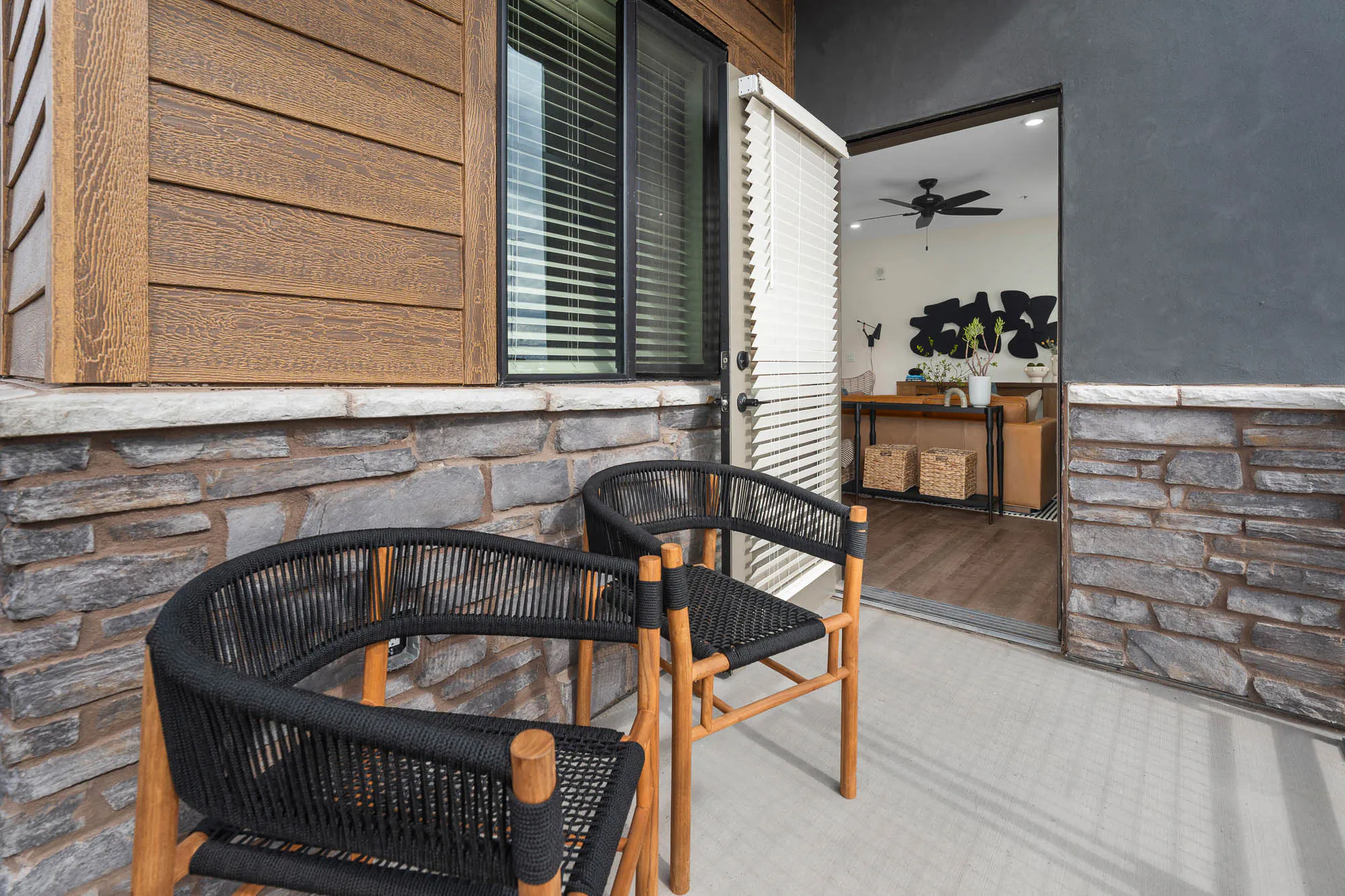 Private Outdoor Lounge Space