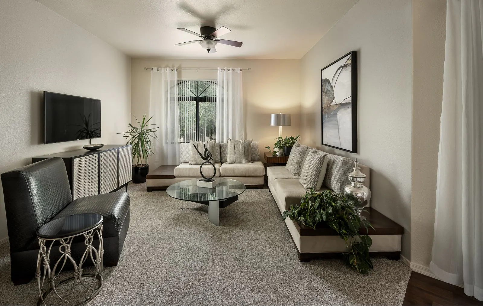 Contemporary Living Area